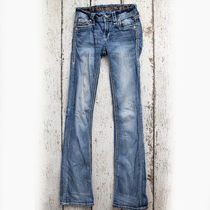 Rock Revival Liri Mid-rise Boot Cut Jeans -Size 24